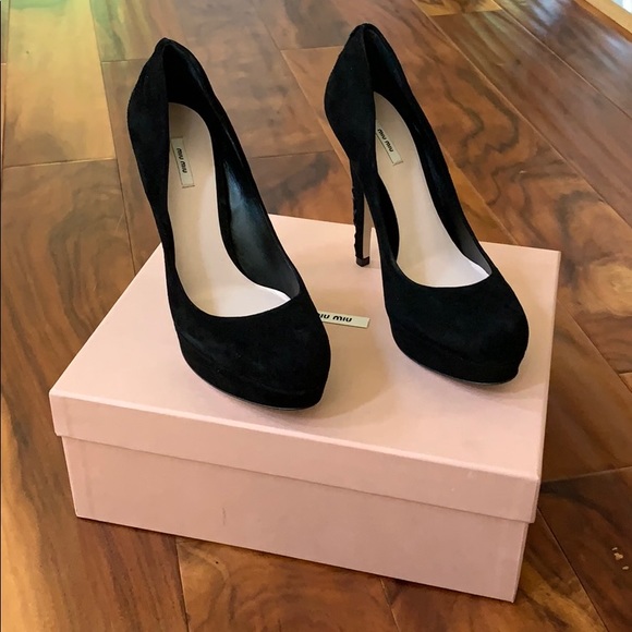 Miu Miu Shoes - Miu Miu black Pumps